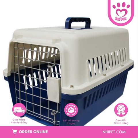 Chuồng chó nan ống cao cấp sơn tĩnh điện
